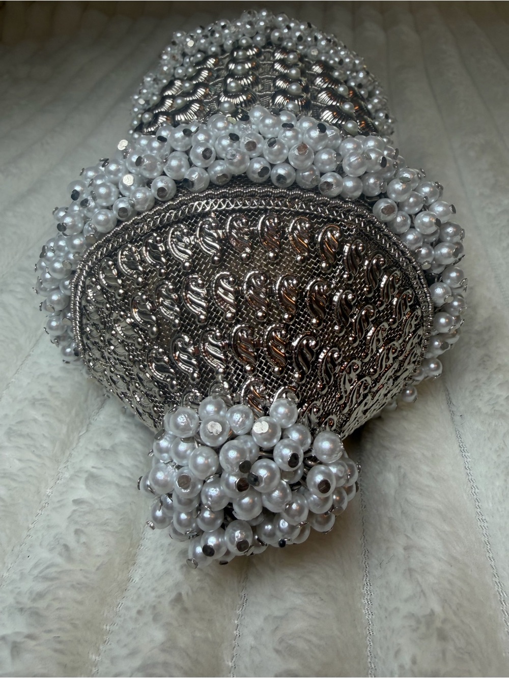 RAMLA Cocktail Pearl Handbag NWOT - Picture 13 of 14